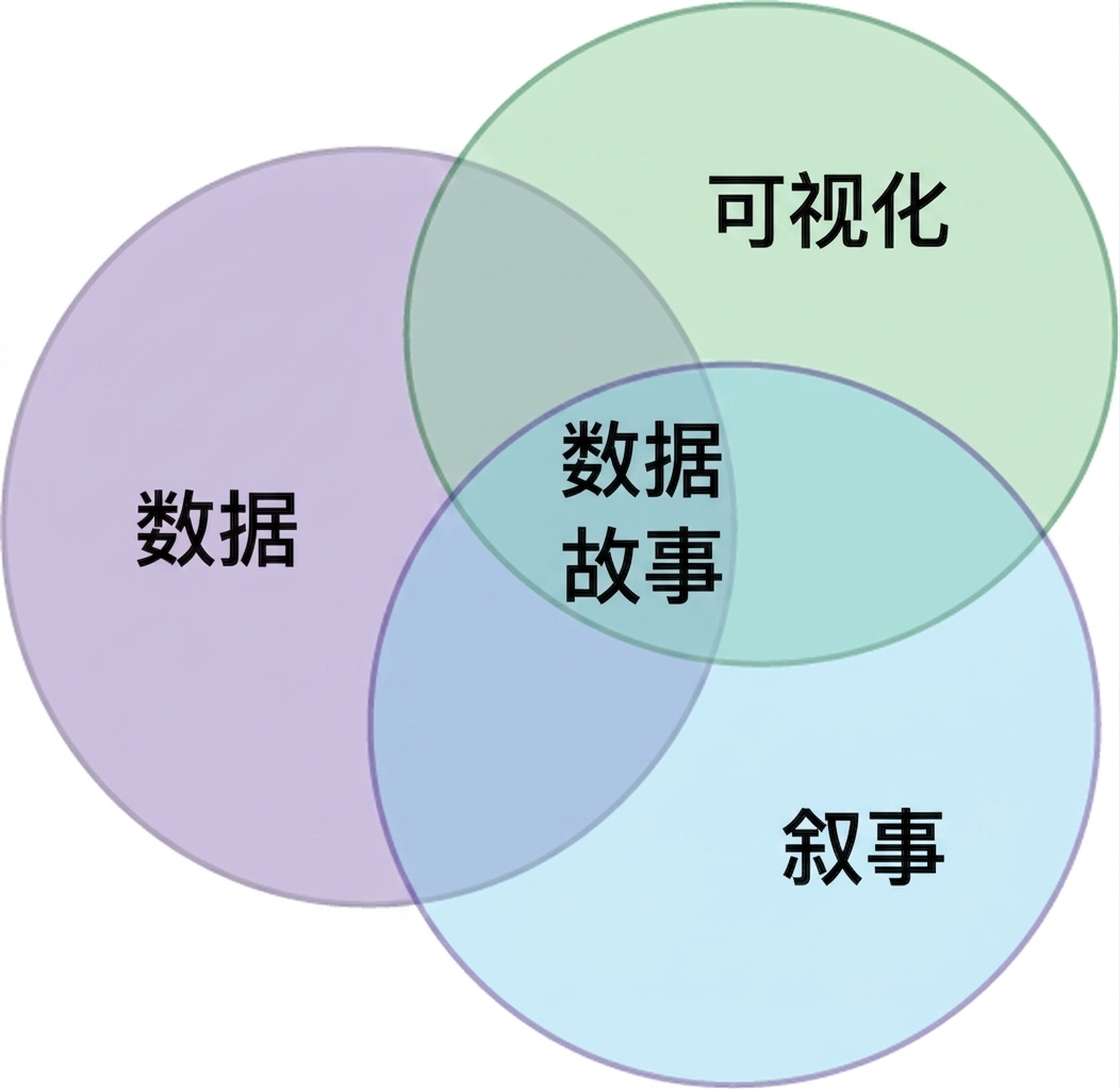 维恩图：数据、叙事、可视化
