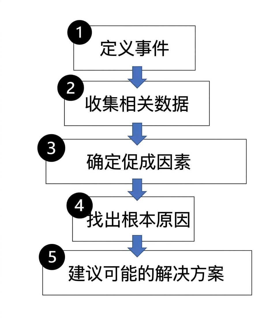 根因分析步骤