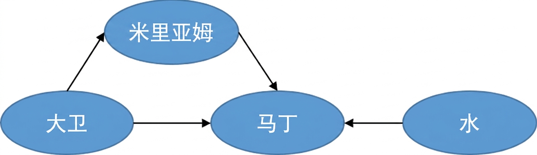 有向图示意图。