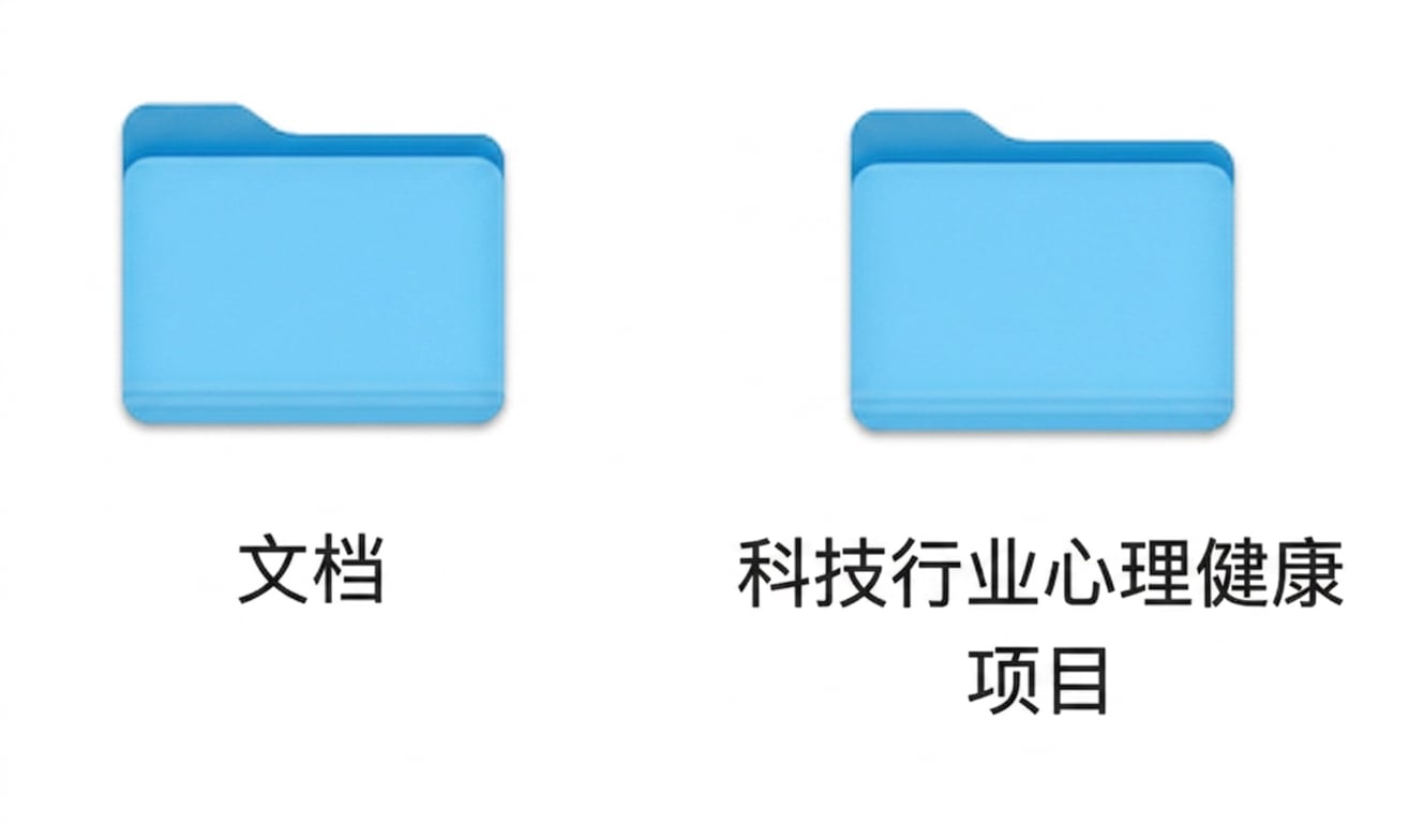两个文件夹：Documents 和 Mental Health in Tech Project