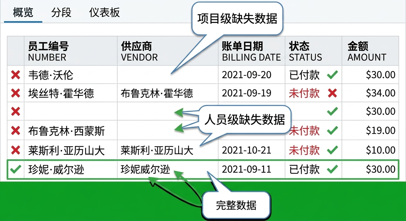 缺失数据