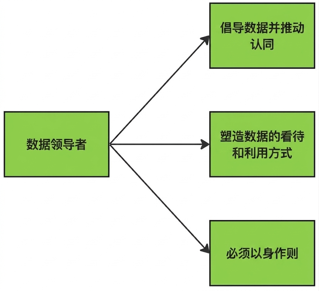 展示数据负责人职责的示意图。