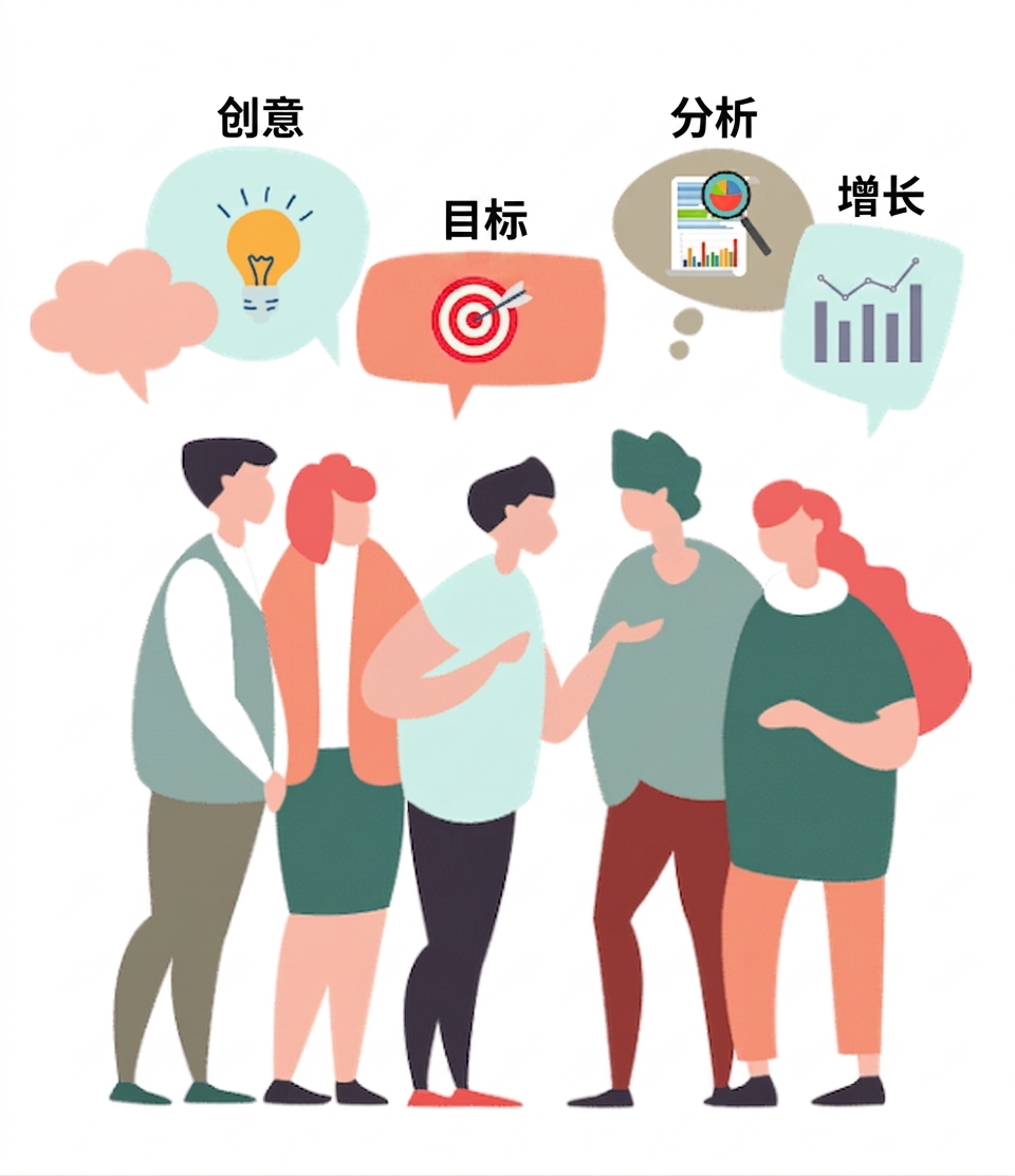 沟通交流的人们