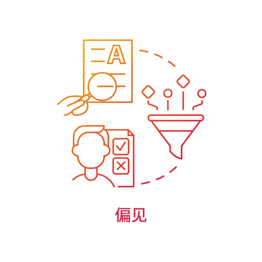 一个图标，展示模型如何从已见数据中学到偏见。