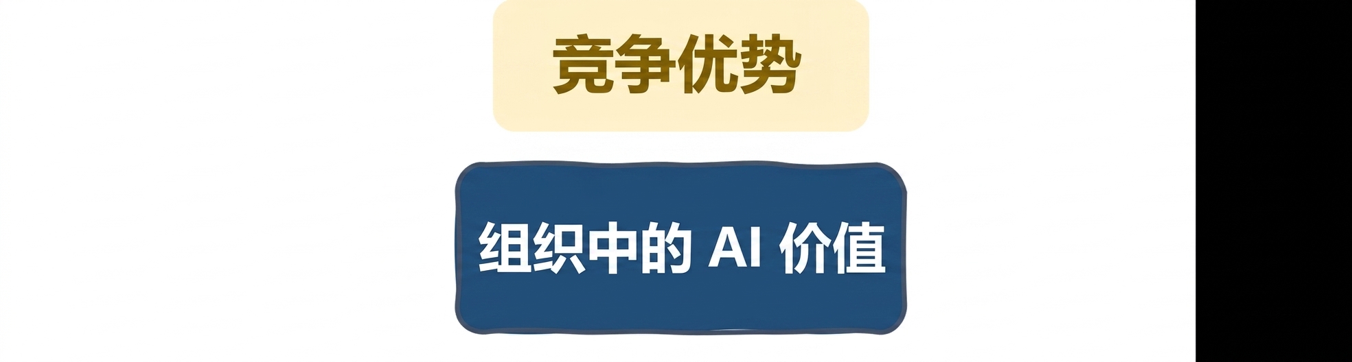 组织中的 AI 价值:竞争优势