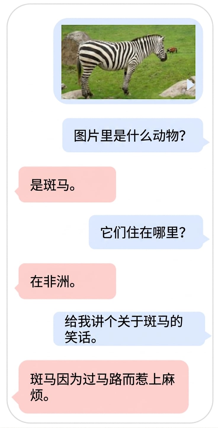 使用文本与图像数据的多模态大模型示例