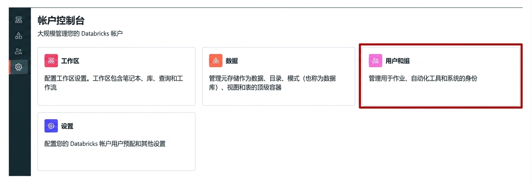 账户控制台用户