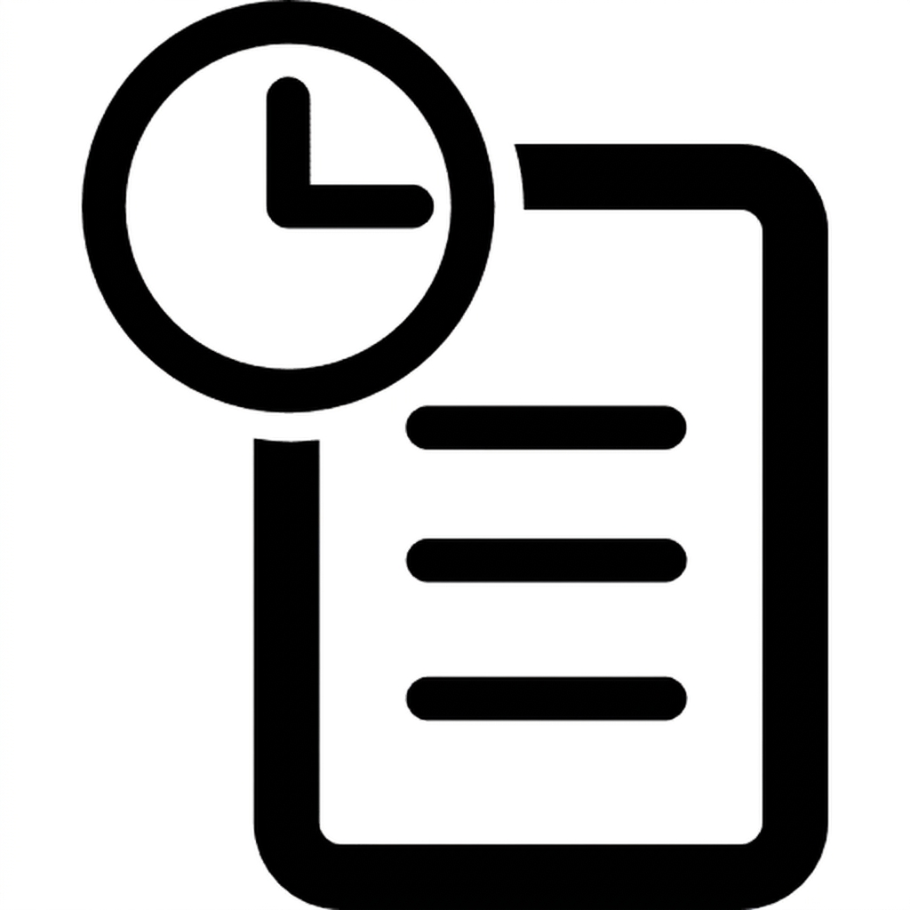 代表历史模式的图标。