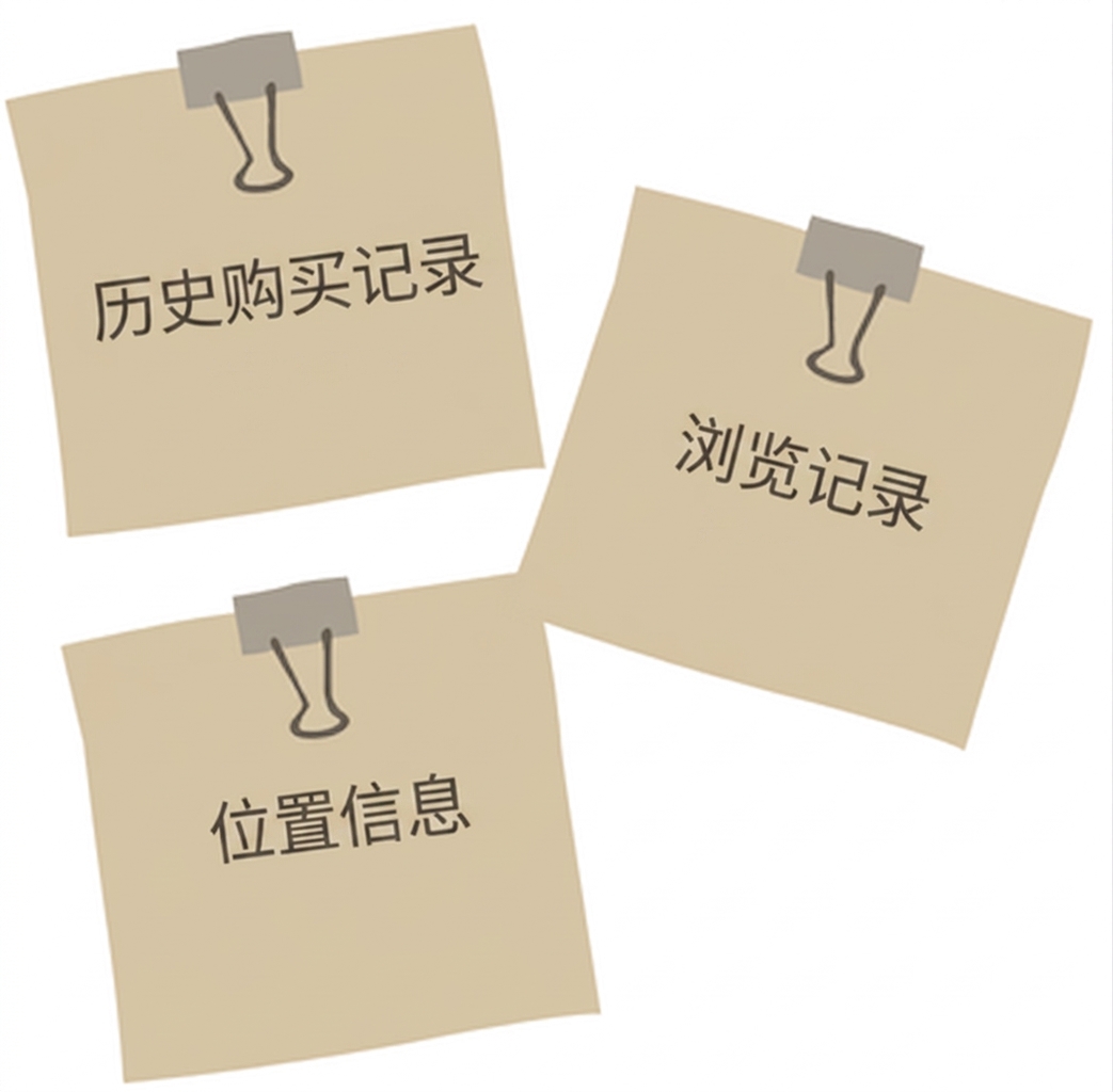 便签展示 AI 销售模型中的要素。