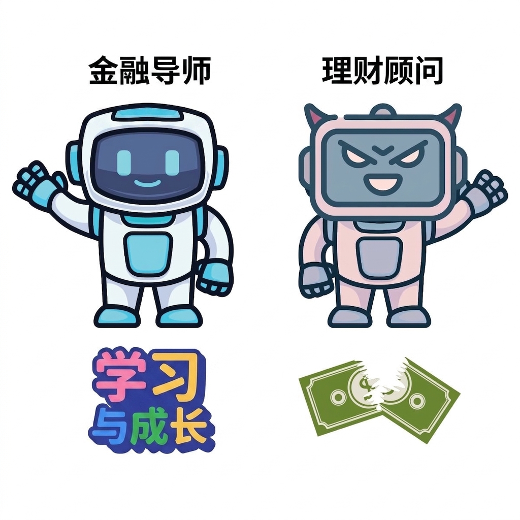 一个金融导师聊天机器人和一个理财顾问聊天机器人。