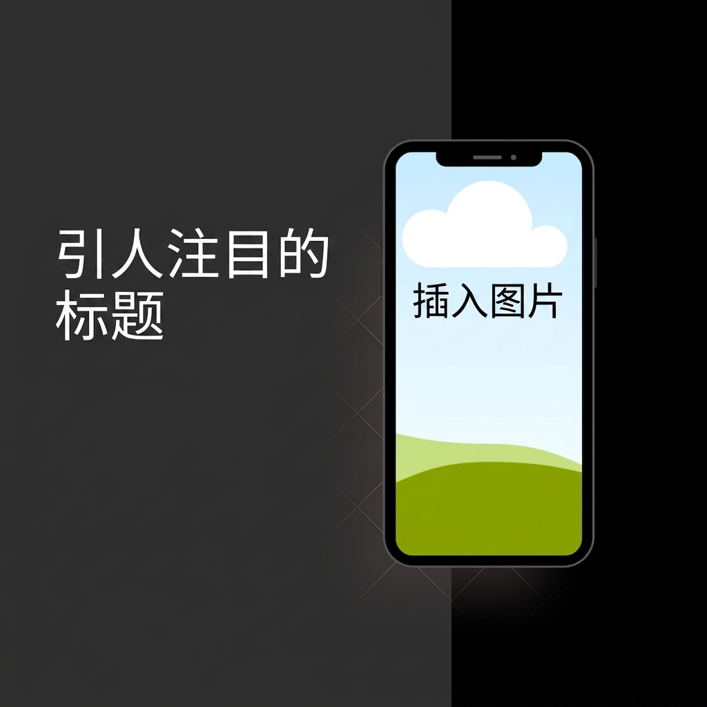 社交媒体广告的线框图。