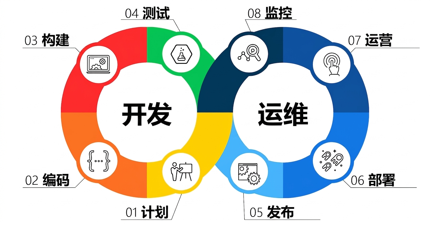 DevOps 循环。