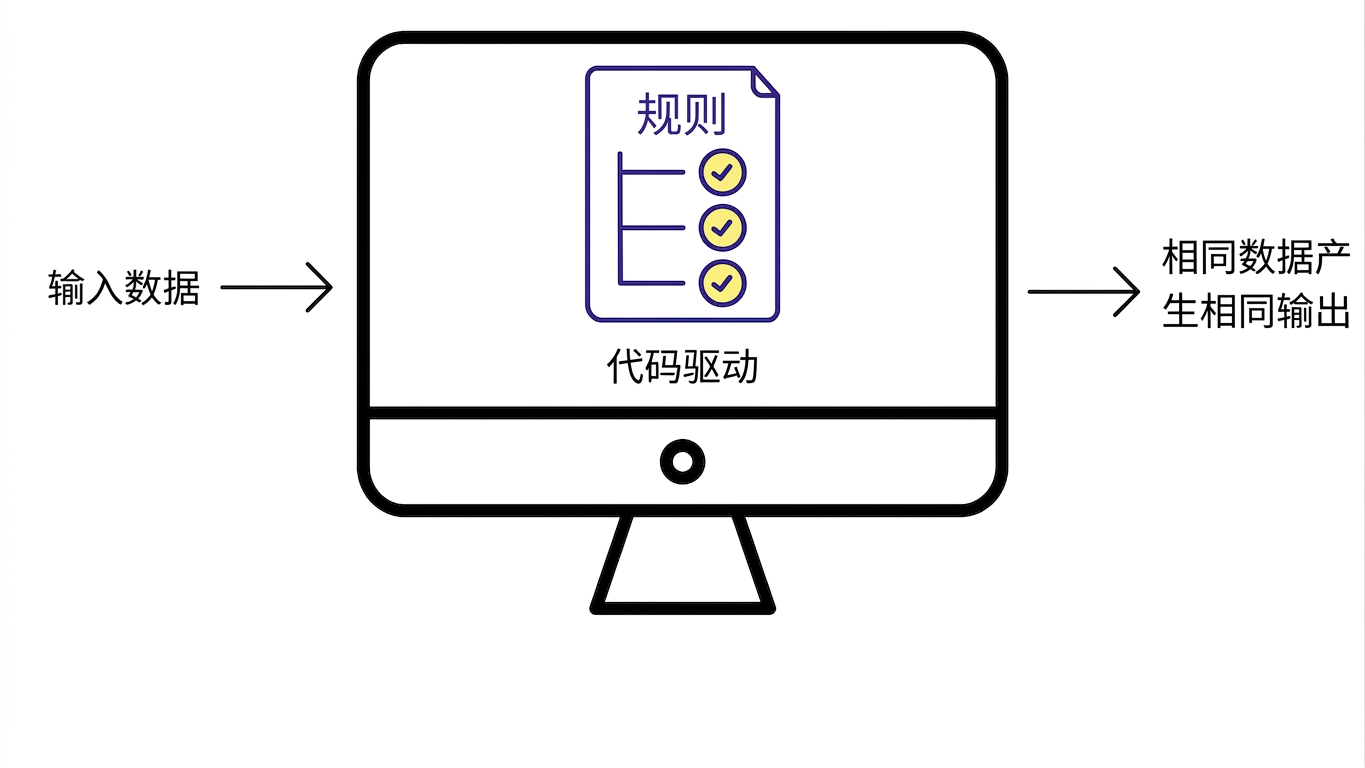 传统软件