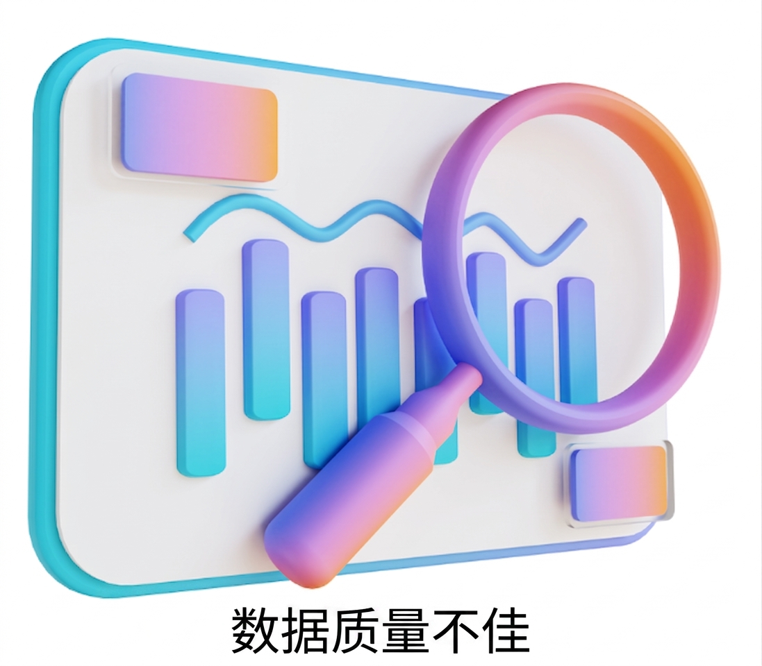 数据质量欠佳
