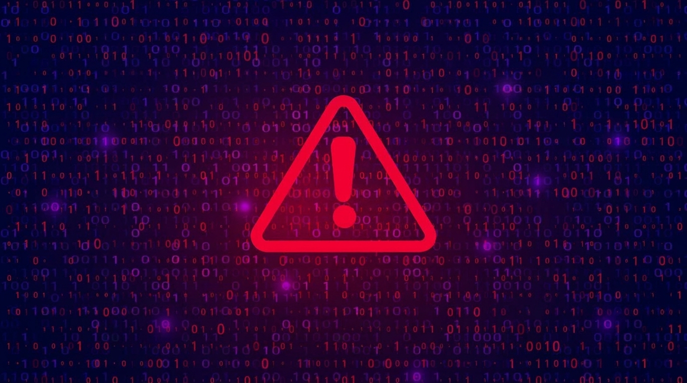 红色三角形内的感叹号，表示安全警报