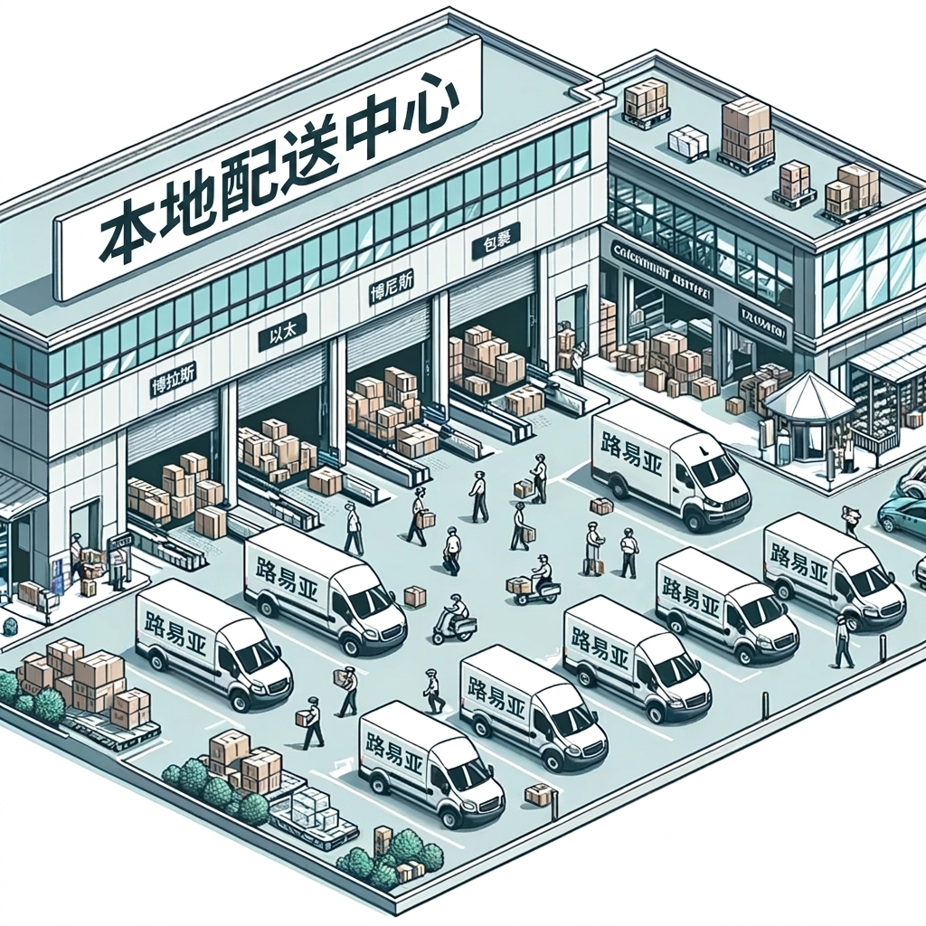 本地配送枢纽图标