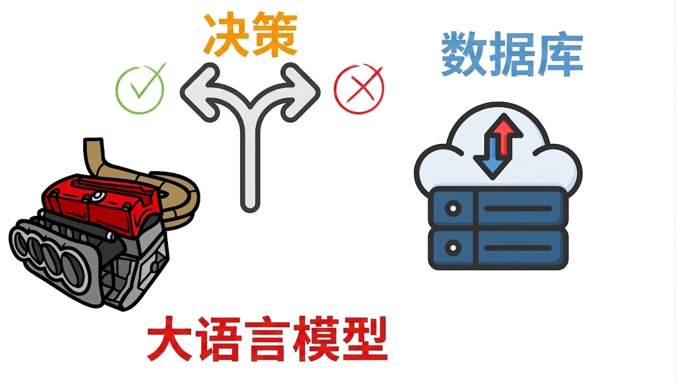 一个数据库。