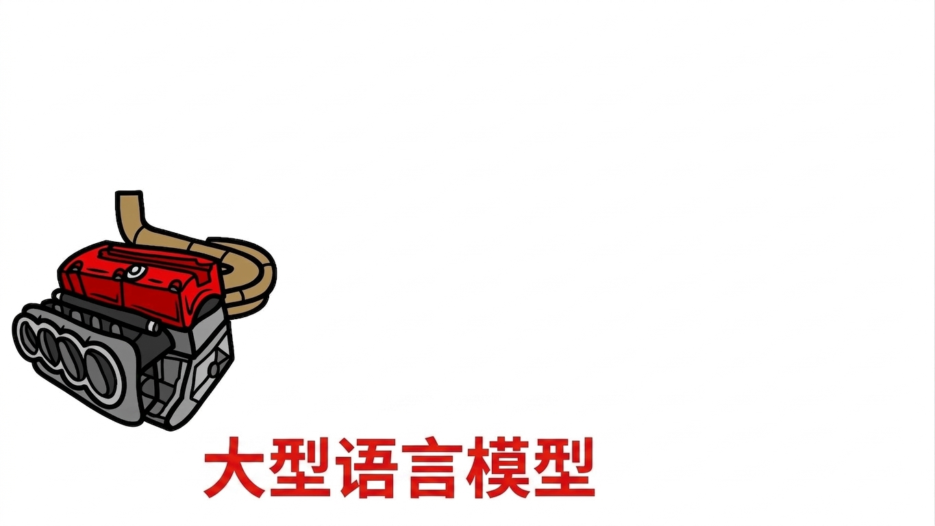 将 LLM 比作汽车引擎。