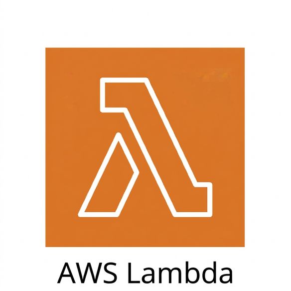 显示 AWS Lambda 的图标。