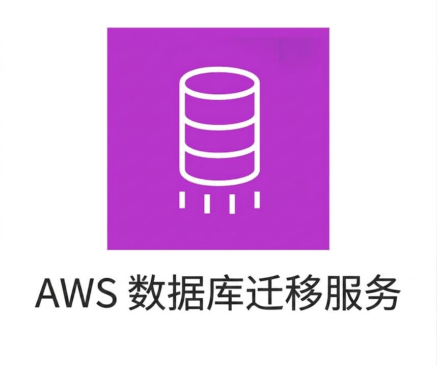 显示 AWS Database Migration Service 的图标。