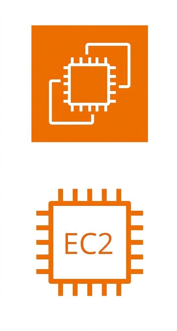 图标显示分组的 EC2 实例和单个 EC2 实例。