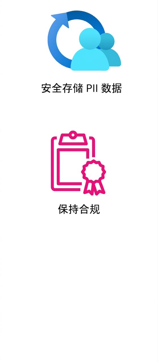 表示合规性的图标。