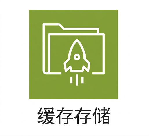 缓存存储图标。