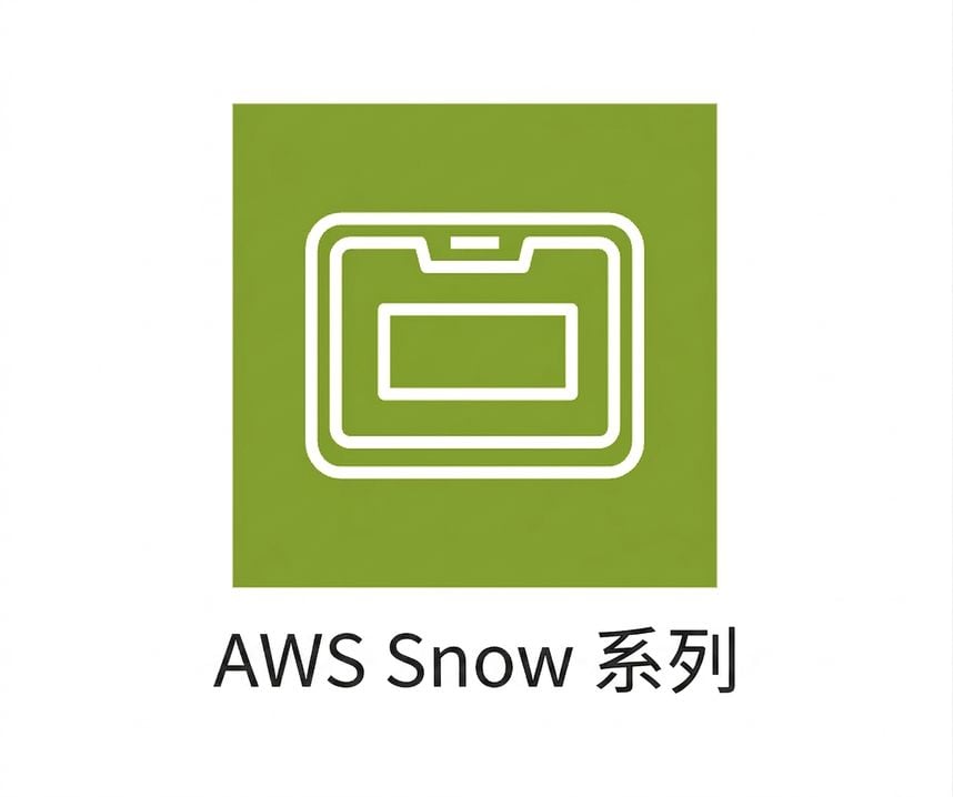 显示 AWS Snow Family 的图标。