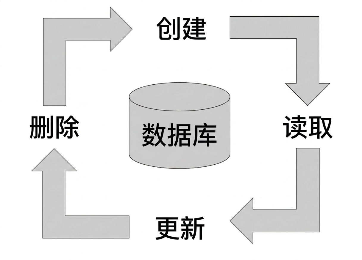 在数据库周围的创建、读取、更新和删除