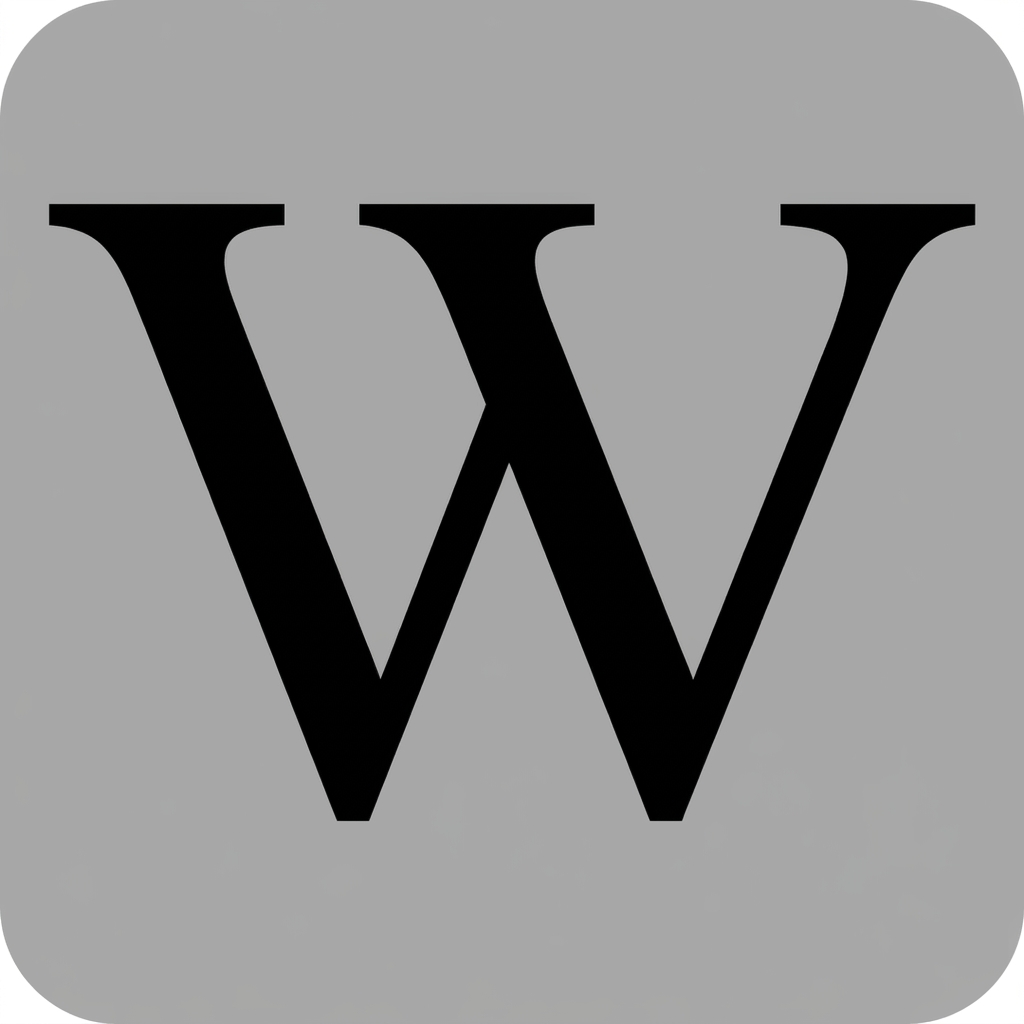 Wikipedia 图标。