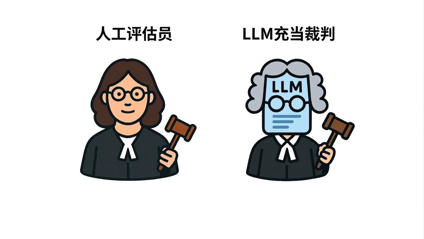 LLM 作为评审