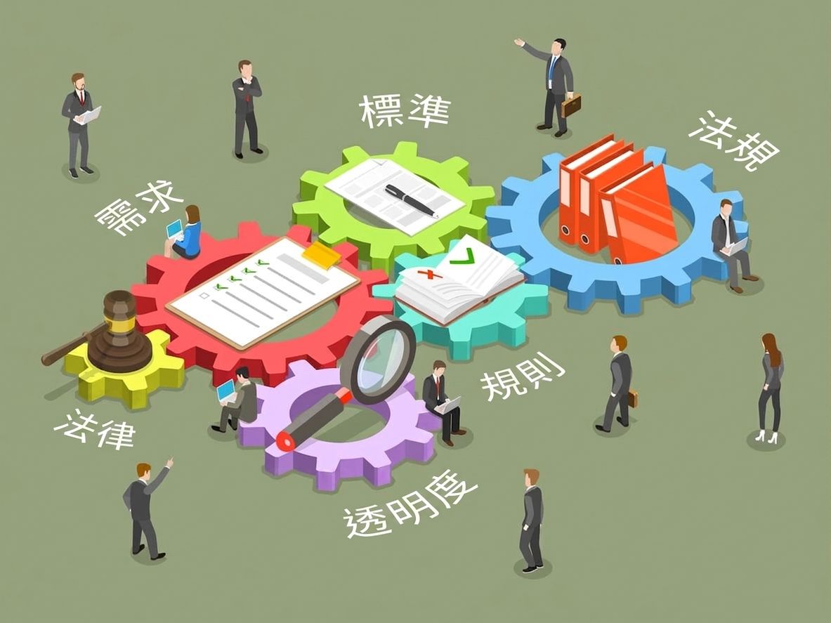 法規遵循示意圖