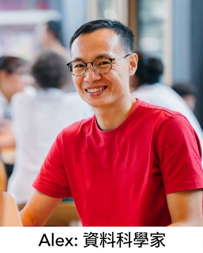 名為 Alex 的男性