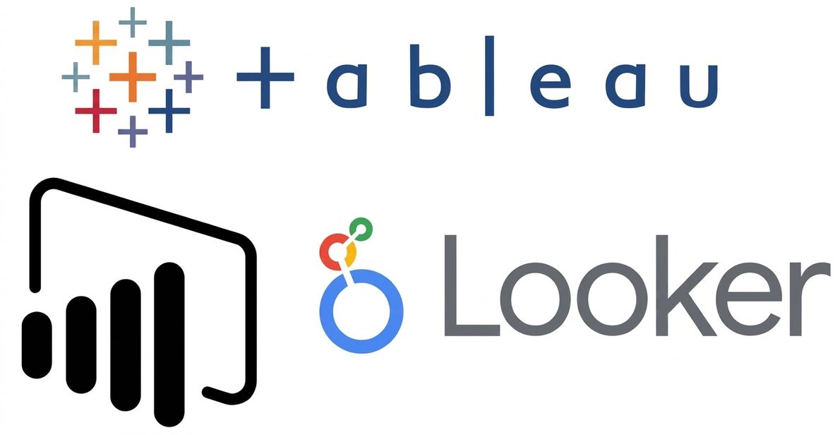 Tableau、Power BI 與 BigQuery 標誌