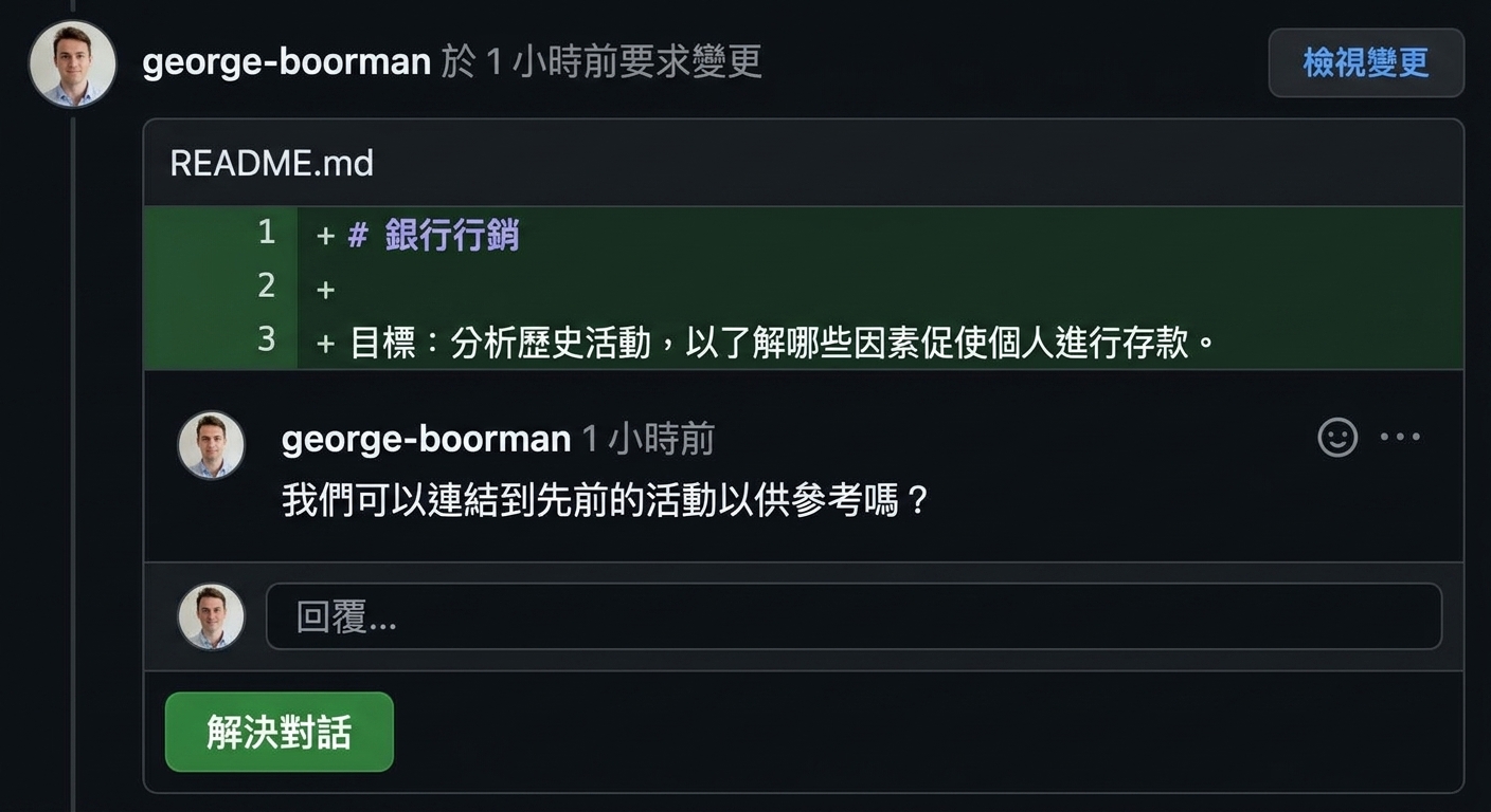 貢獻者視角：執行所要求的更動。