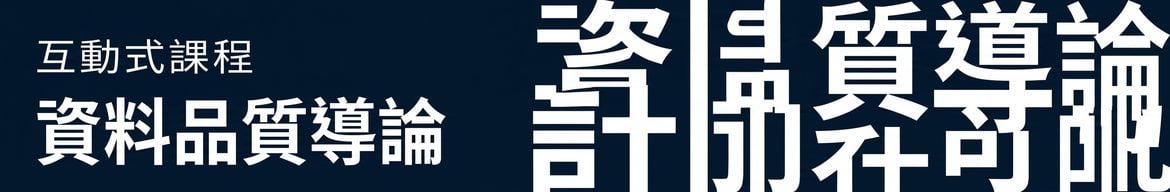 資料品質課程
