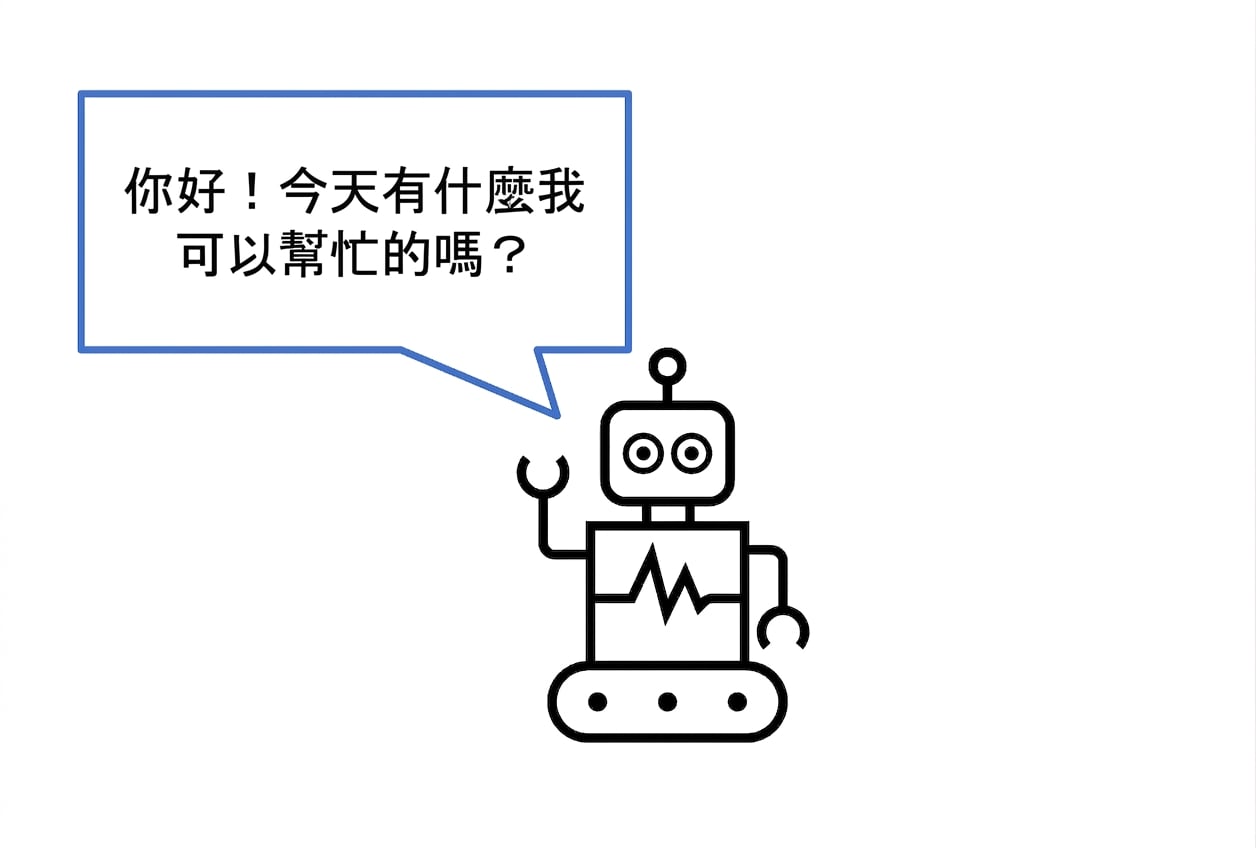 聊天機器人關心你的一天。