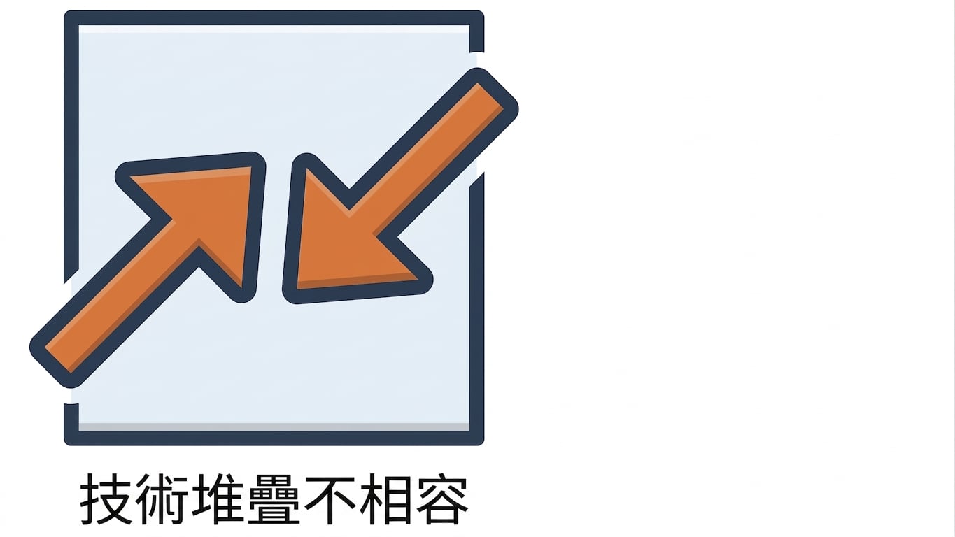 技術棧不相容