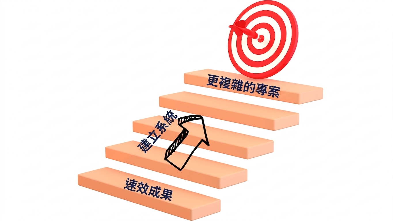 先拿速勝再做大型專案