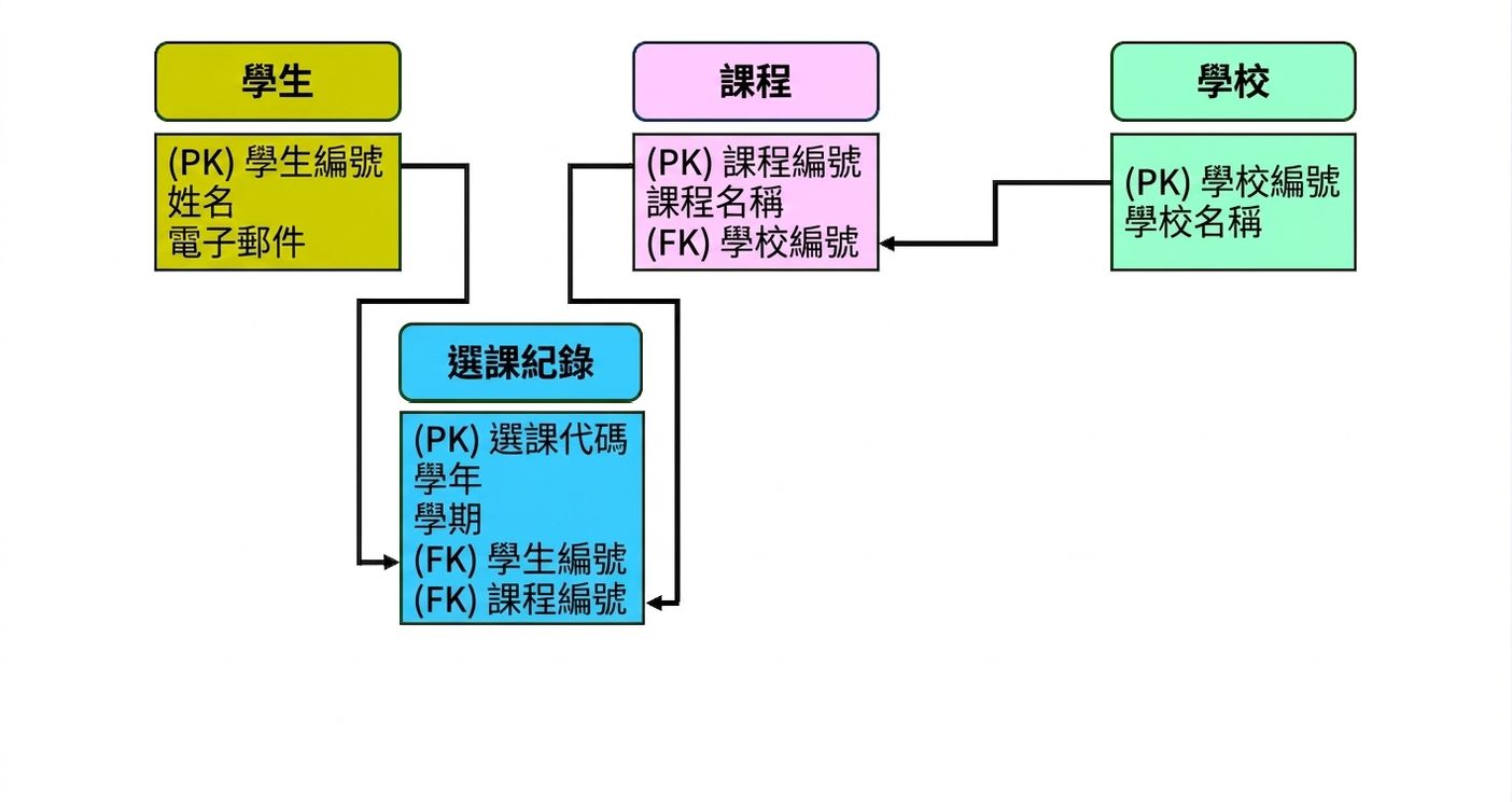 大學 ER 模型最終版