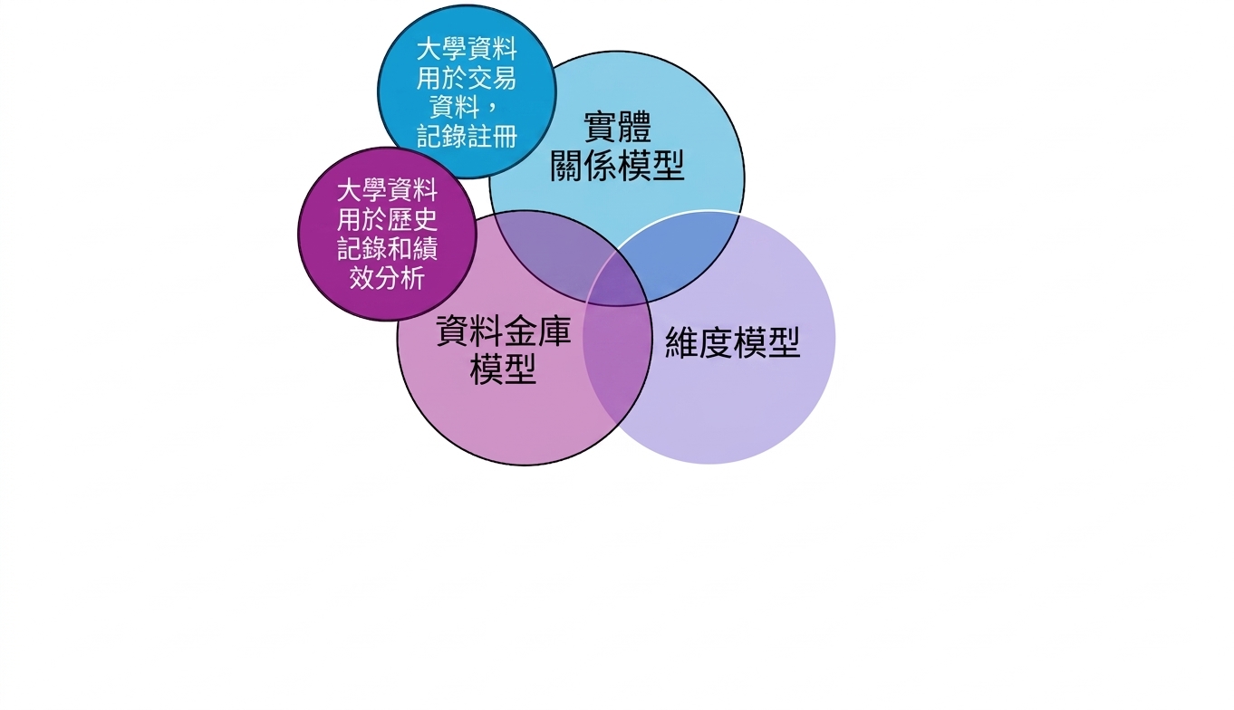 大學資料在維恩圖中的模型