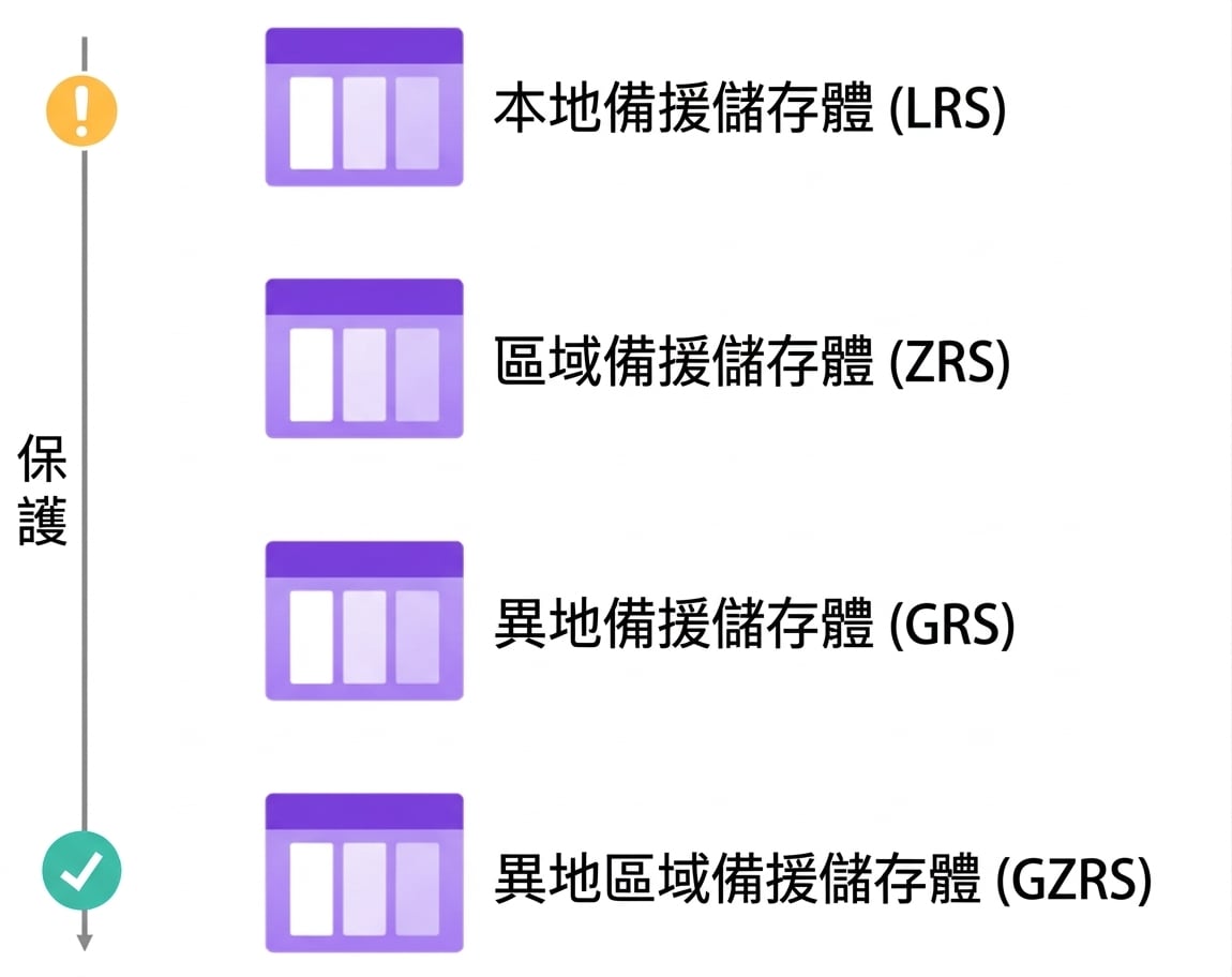 備援層級