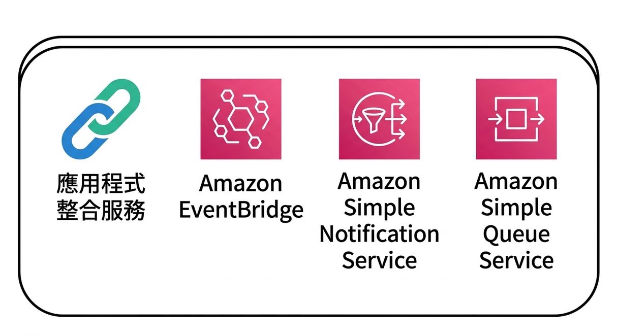 應用程式服務旗下的多個 AWS 服務集合。