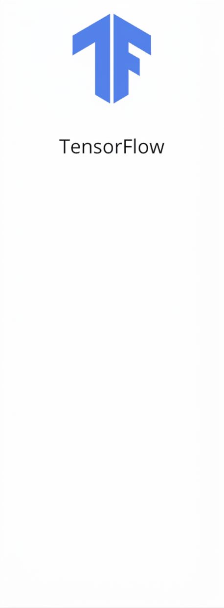 顯示 TensorFlow 的圖示。