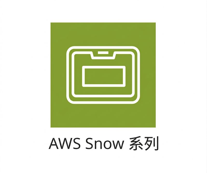 代表 AWS Snow Family 的圖示。