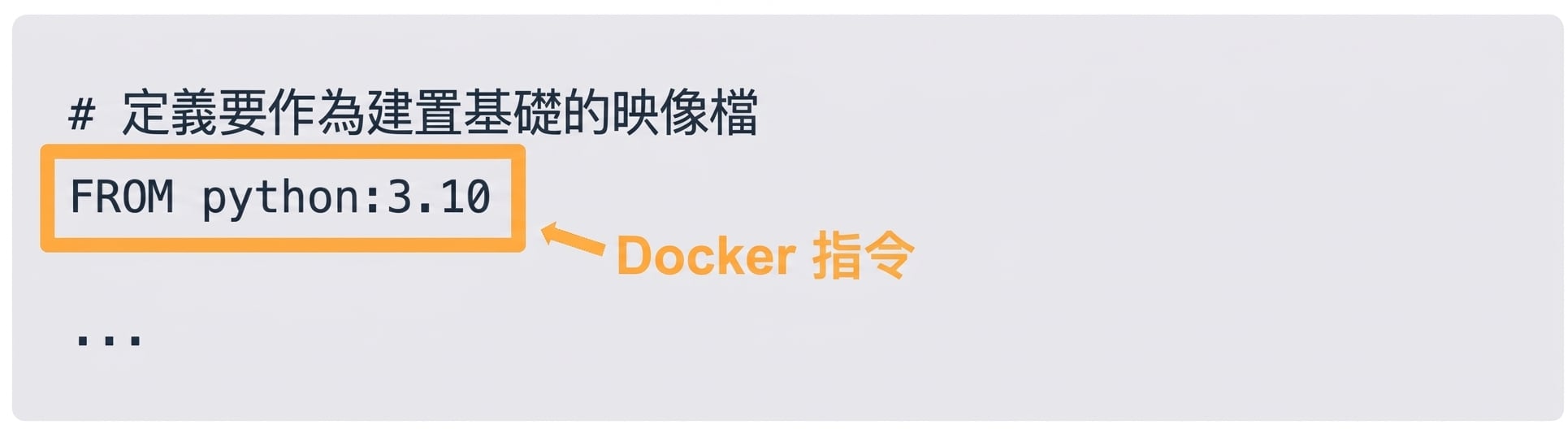 Dockerfile - 指令