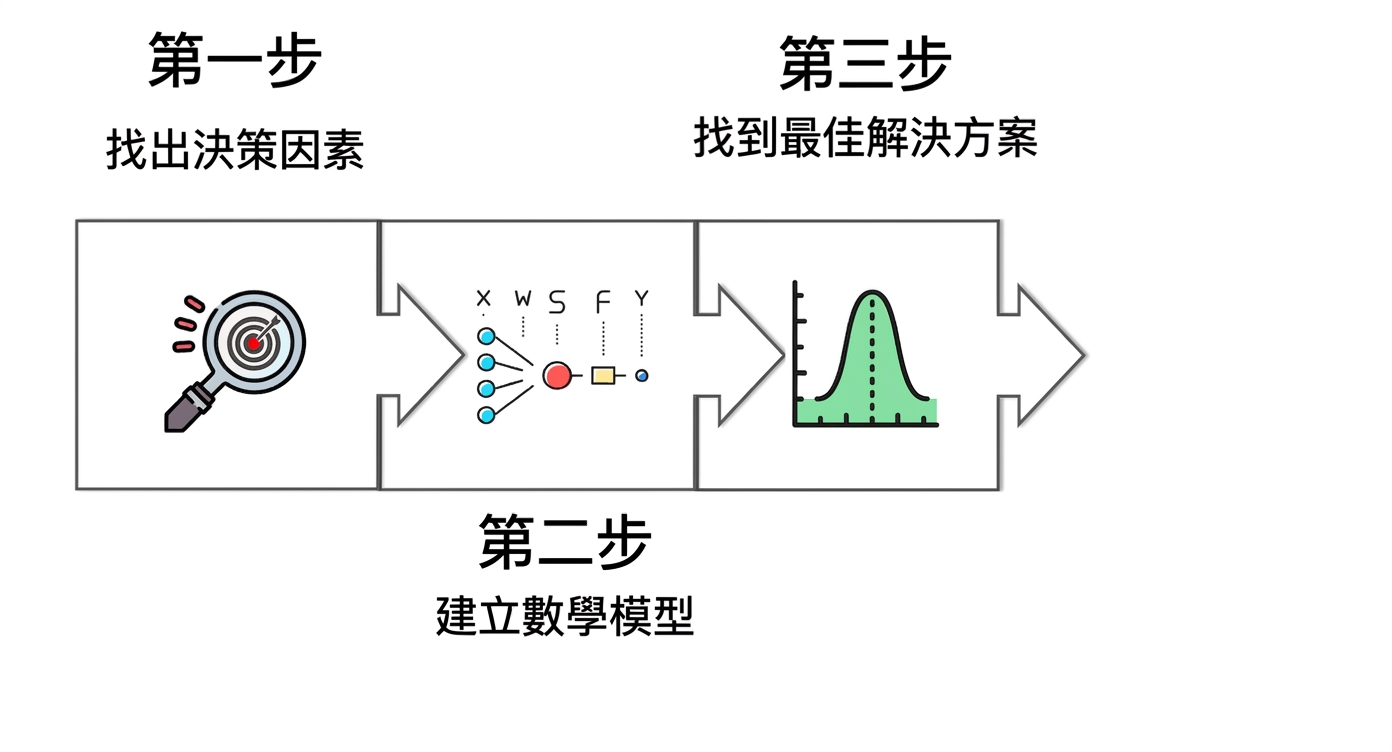 折線圖與其最佳點的圖示,標籤為 find the optimal solution