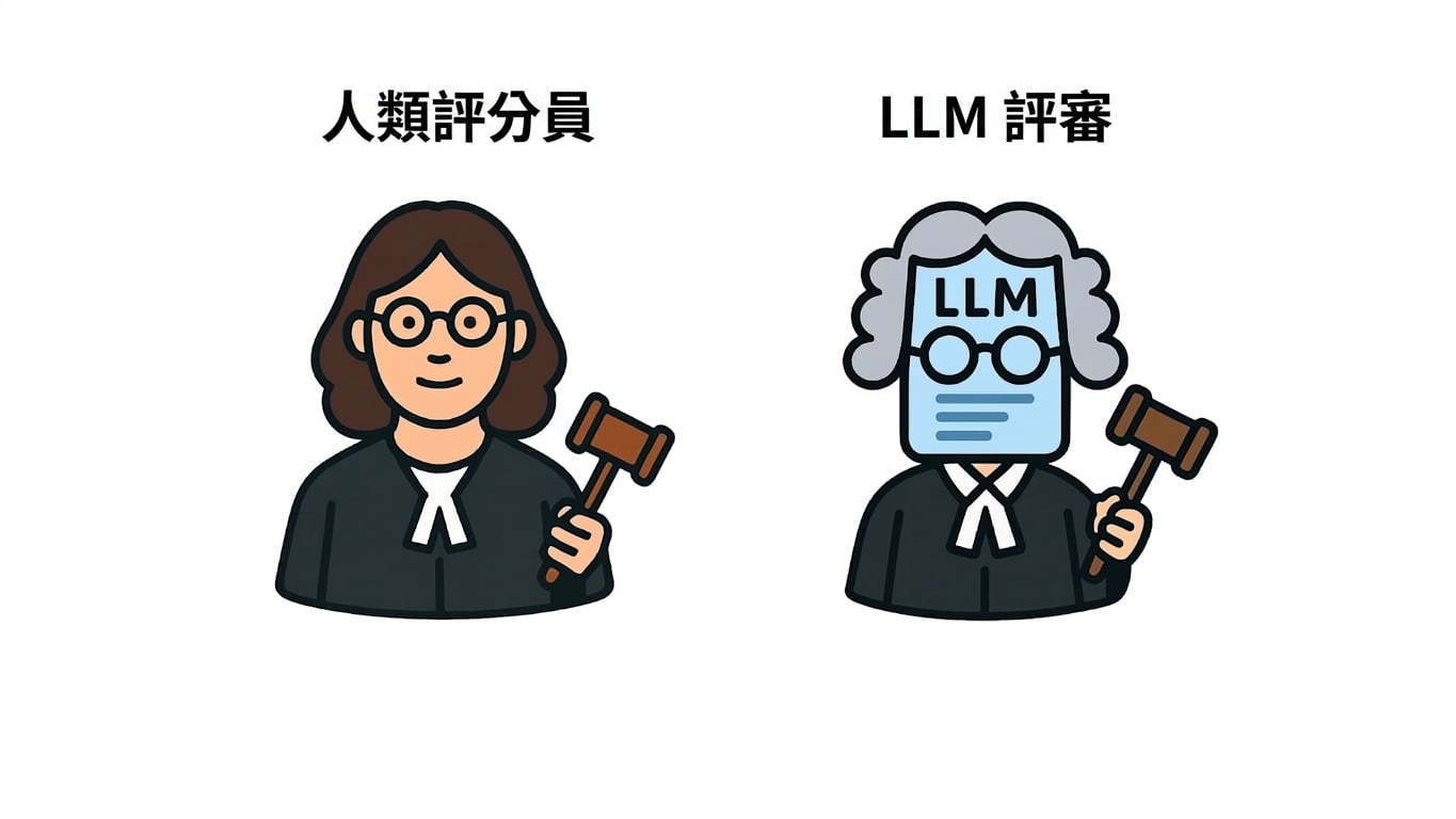 LLM 作為評審