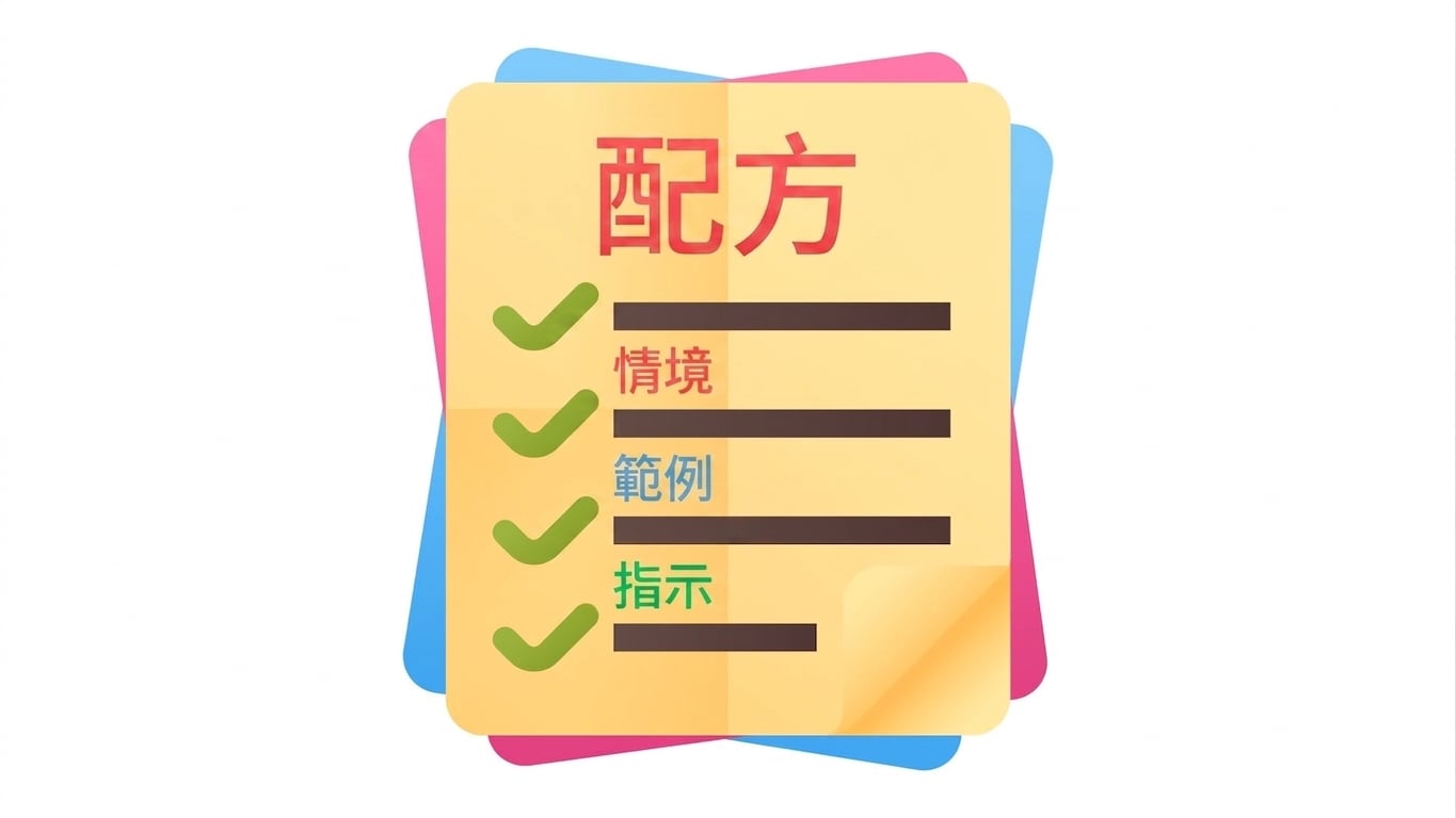 含輸入變數佔位符的提示範本。