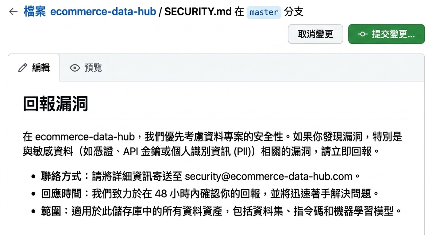 SECURITY.md 範例